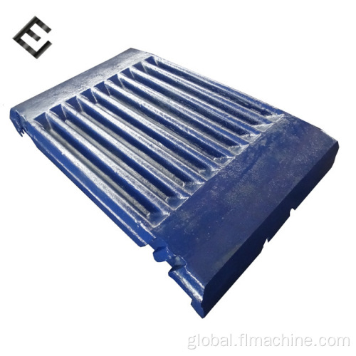  Mining Casting Parts Jaw Plate for Stone Crusher Factory